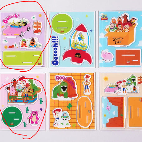 [BUNJANG] Toy Story Acrylic Stand Set / 토이스토리 아크릴 스탠드