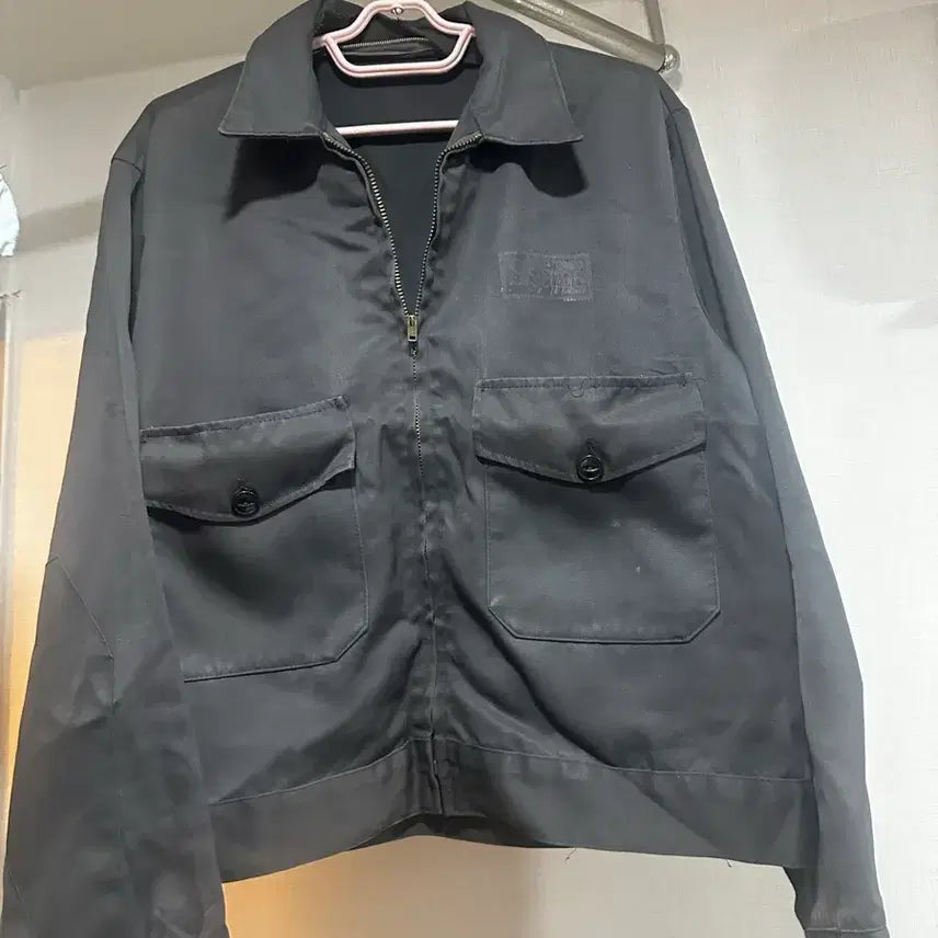 [BUNJANG] US 70s Vintage TOPPMASTER Permanent Jacket - Size 42R Black / 미국 70년대 빈티지 TOPPMASTER 퍼머넌트 자켓