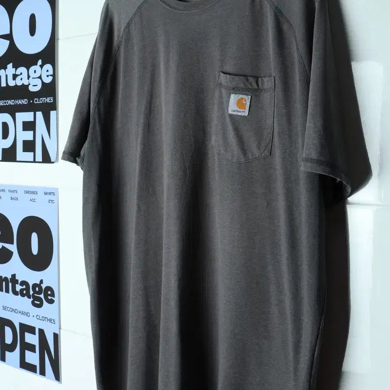 [BUNJANG] Carhartt USA Workwear Aging T-Shirt (2XL-3XL) / (2XL-3XL) 칼하트 반팔 티셔츠 USA 워크 에이징-H36405
