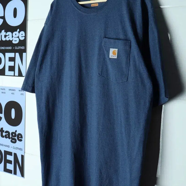 [BUNJANG] Carhartt USA Work Pocket T-Shirt XL-4XL / (XL-4XL) 칼하트 반팔 티셔츠 USA 워크 포켓 매물-H36406