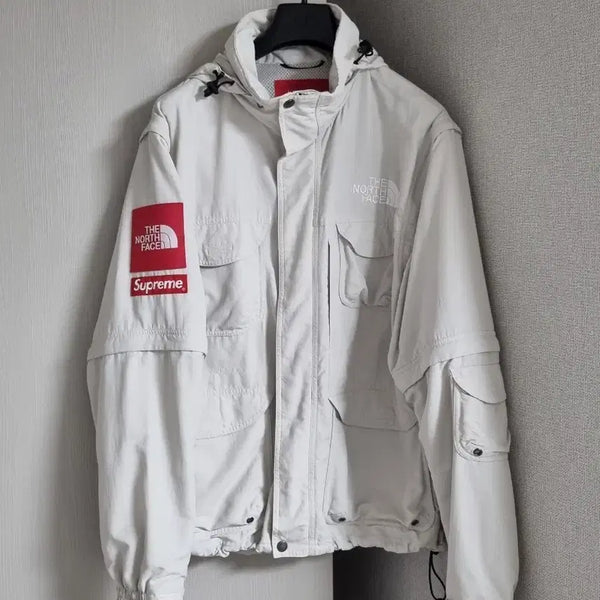 [BUNJANG] Supreme x The North Face Trekking Convertible Jacket Stone / 슈프림 노스페이스 트레킹 컨버터블 자켓 스톤