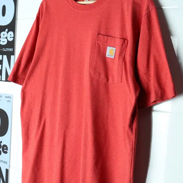 [BUNJANG] Carhartt USA Pastel One-Pocket Short-Sleeve T-Shirt / (M-XL) 칼하트 반팔 티셔츠 USA 파스텔톤 원포켓-H36410