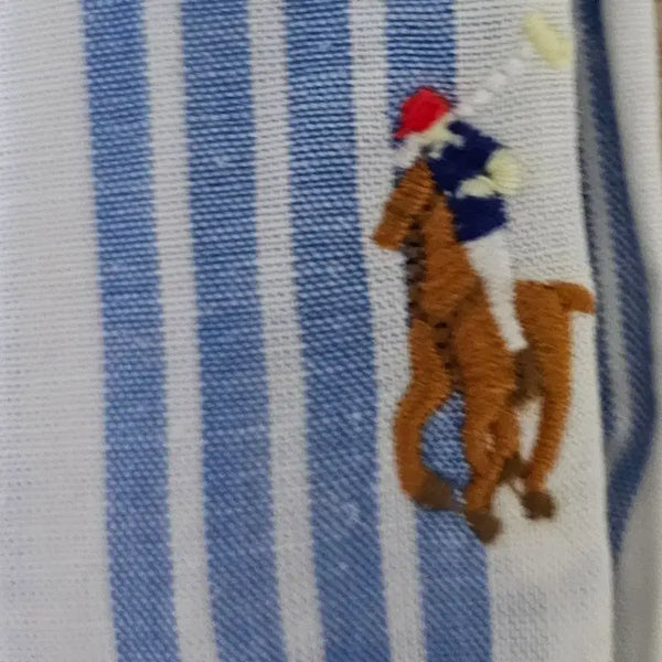 [BUNJANG] Polo Ralph Lauren Pony Embroidered Stripe Shirt XL / 랄프로렌 포니 자수 셔츠 XL