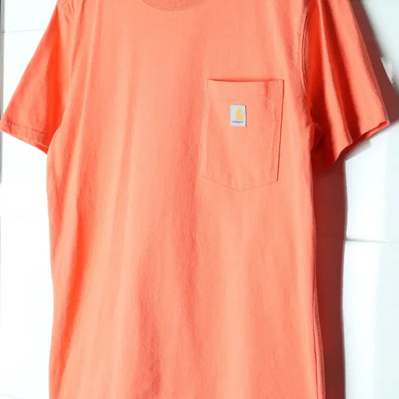 [BUNJANG] Carhartt USA Graphic T-Shirt / W(M-L) 칼하트 반팔 티셔츠 USA 형광 파스텔톤-H36411