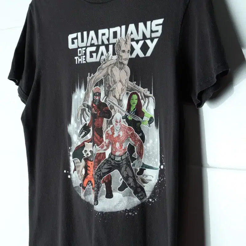 [BUNJANG] Marvel Galaxy Guardians of the Galaxy Infinity Saga T-Shirt / (M-L) 마블 반팔 티셔츠 USA 가오갤 인피니티 사가 뮤비-H36426