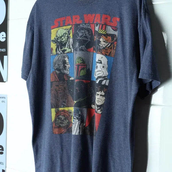 [BUNJANG] Star Wars Graphic T-Shirt / (XL) 스타워즈 반팔 티셔츠 USA 애니 뮤비 락티-H36427