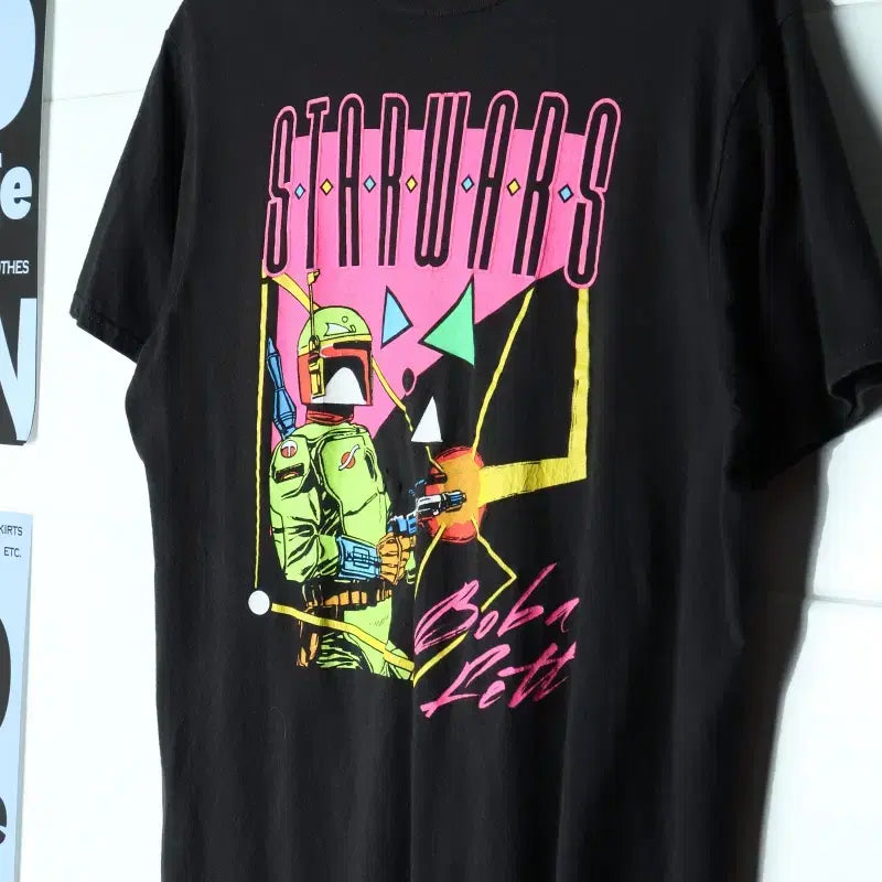 [BUNJANG] Star Wars Short Sleeve T-Shirt - H36428 / (L-XL) 스타워즈 반팔 티셔츠 USA 애니 뮤비 복각-H36428