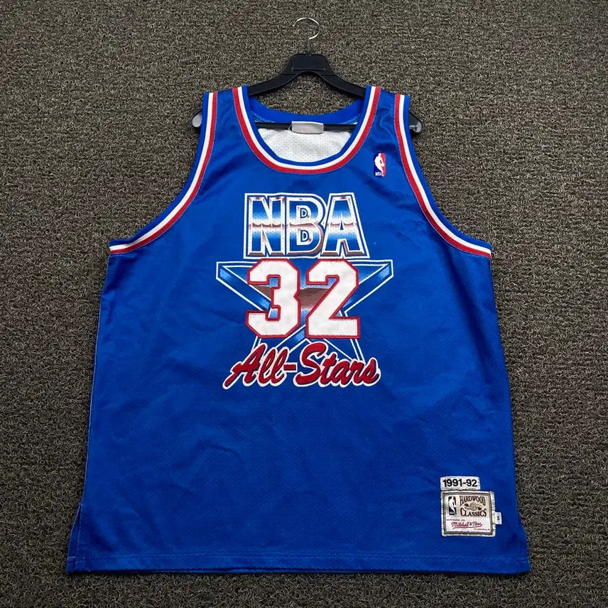 [BUNJANG] Mitchell & Ness Magic Johnson 1991-1992 NBA All-Star Western Conference Hardwood Classic Jersey / 미첼앤네스(Mitchell & Ness) 매직 존슨 1991-1992 NBA 올스타 서부 컨퍼런스 하드우드 클래식 저지