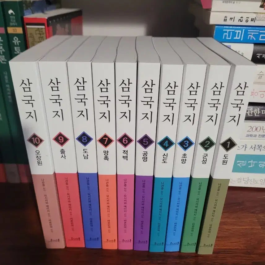 [BUNJANG] Yoshikawa Eiji's Complete Translation of Romance of the Three Kingdoms - 10 Volume Set / 삼국지 원전 완역판 10권 세트 새책
