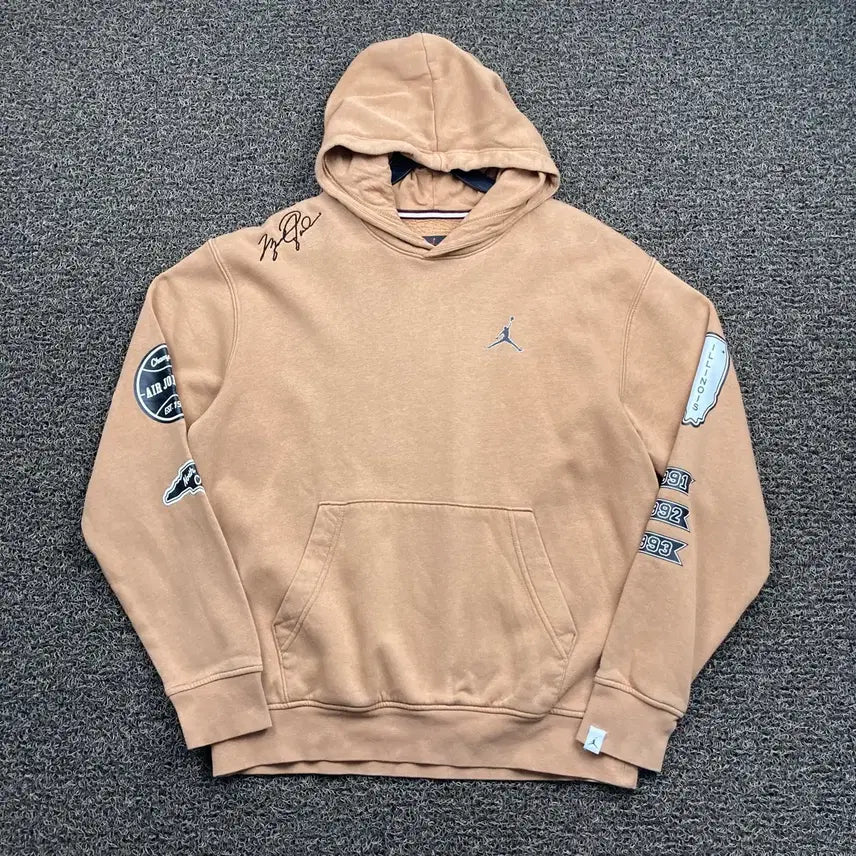 [BUNJANG] Jordan Beige Hoodie / 조던 베이지 후드티
