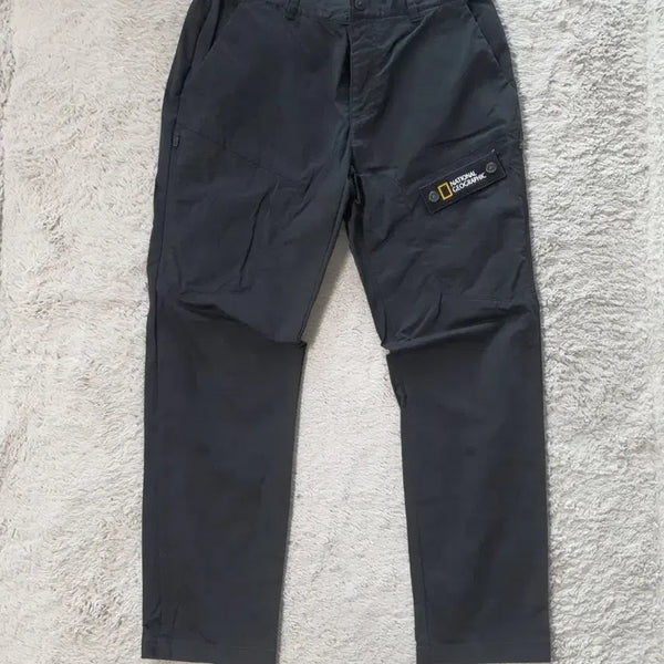 [BUNJANG] National Geographic Cargo Pants Black / 내셔널 지오그래픽 카고 바지 검정 81  (456