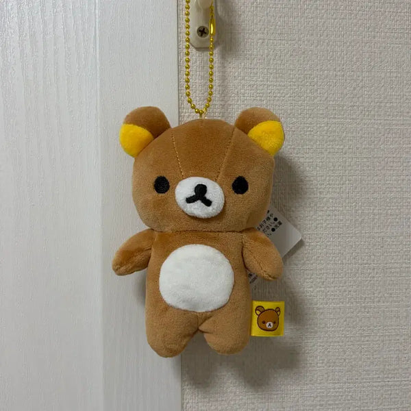 [BUNJANG] San-X Official Rilakkuma Keyring Plush Doll / 산엑스 정품 리락쿠마 키링 인형 급처