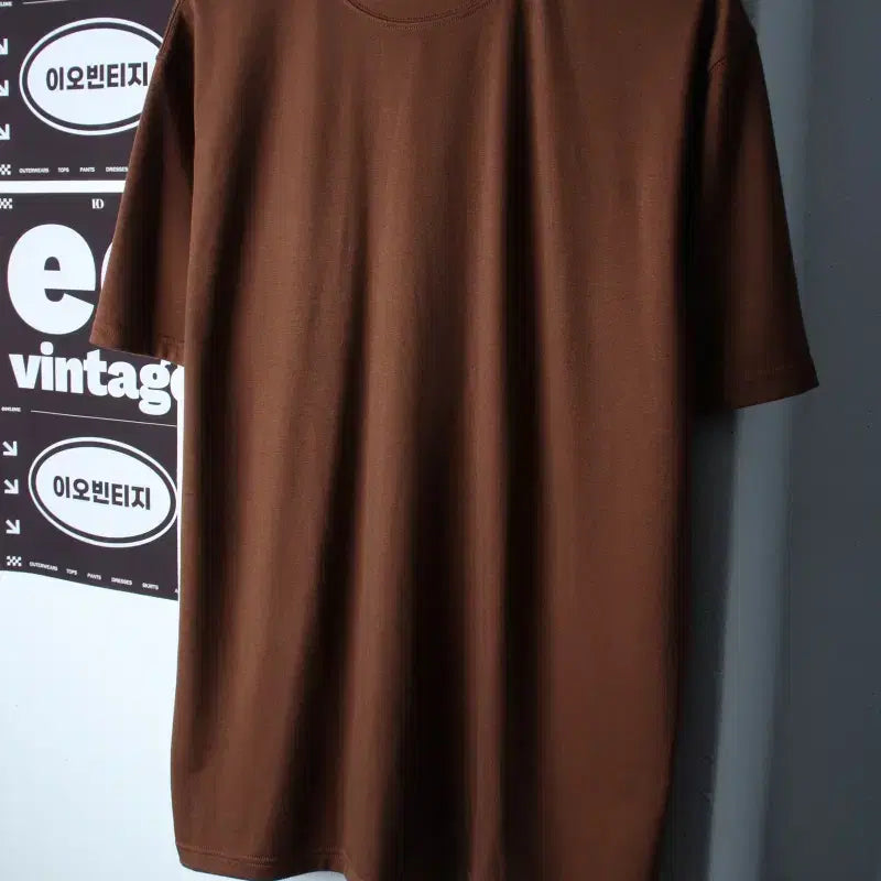 [BUNJANG] Romantic Pirates Short-Sleeve T-Shirt (2XL) Brown / (2XL) 로맨틱 파이어리츠 반팔 티셔츠 빅사이즈 브라운-H36458
