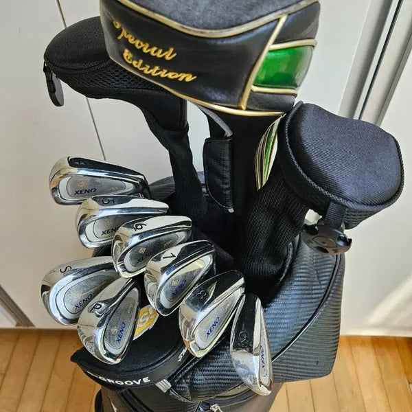 [BUNJANG] Men's Full Golf Club Set with Mizuno Caddy Bag / 골프채 풀세트 남성용