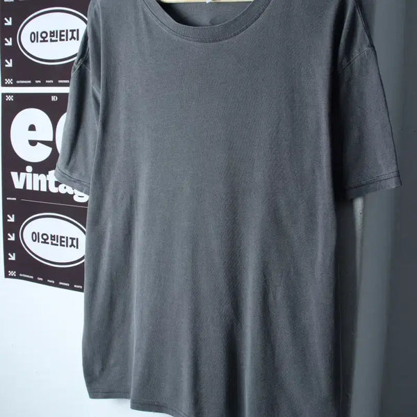[BUNJANG] H&M Pigment Wide Fit Basic T-Shirt (L-XL) / (L-XL) 에이치앤엠 반팔 티셔츠 와이드핏 피그먼트 무지-H36464