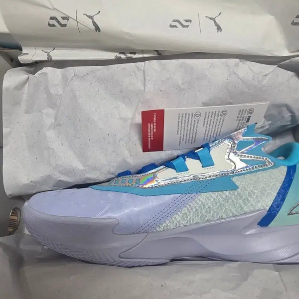 [BUNJANG] Puma Zero 2 All Blue Basketball Shoes Size 275 / 푸마 농구화 제로2 올블루 275