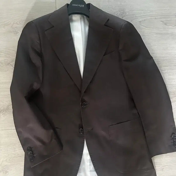 [BUNJANG] SUITSUPPLY Havana Wide Lapel Italian Solbiati Cotton Jacket - Size 46 / 수트서플라이(SUITSUPPLY) 하바나 와이드 라펠 이탈리아 솔비아티 코튼 자켓 - 46사이즈