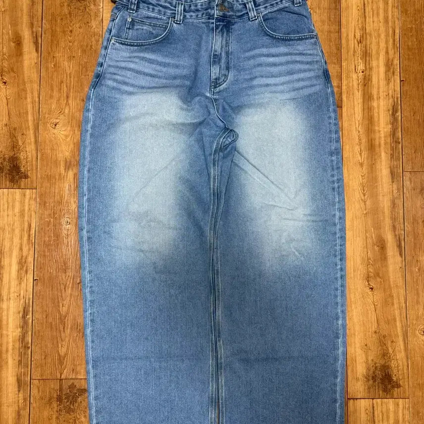[BUNJANG] NOUN Wide Denim Pants Blue Size 2 / 노운 와이드 데님 팬츠 블루 2사이즈 판매합니다.