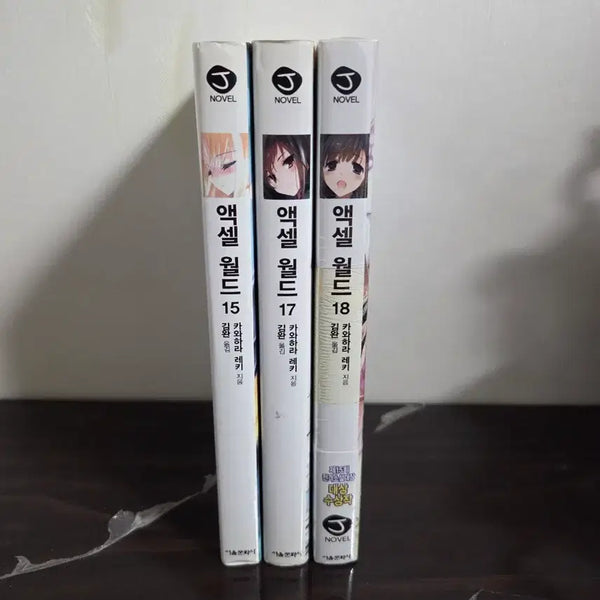 [BUNJANG] Accel World Light Novel Complete Set / 라이트노벨 액셀월드 일괄 판매합니다.