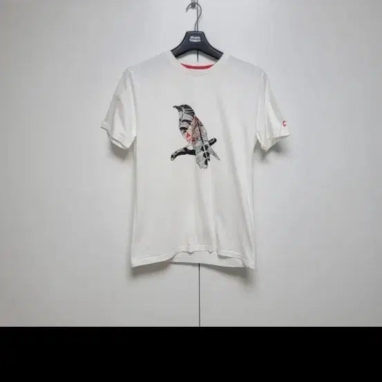 [BUNJANG] White Short Sleeve T-Shirt / 흰색반팔티