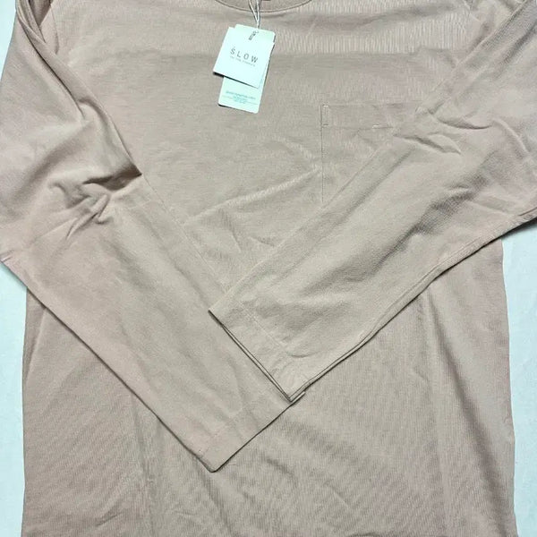 [BUNJANG] Kolon Sport Pink Solid T-shirt / 코오롱에스로우 핑크솔리드 티셔츠