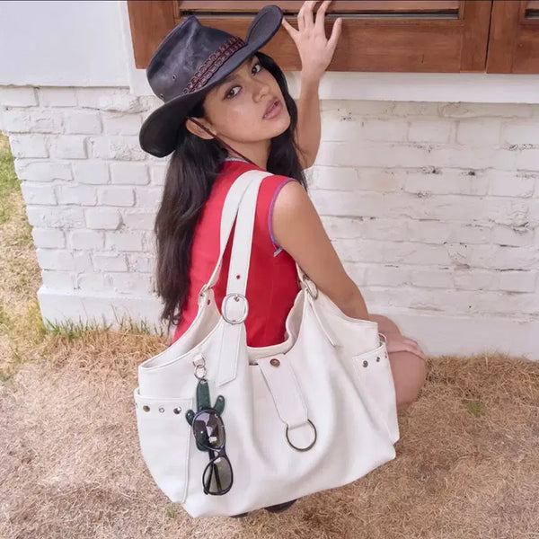 [BUNJANG] Sandmuseum Howdy Bag Ivory / 샌드뮤지엄 howdy bag ivory