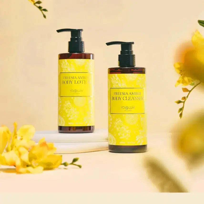 [BUNJANG] Yoareup Freesia Amber Body Care Set / 새상품 요아럽 프리지아 바디세트