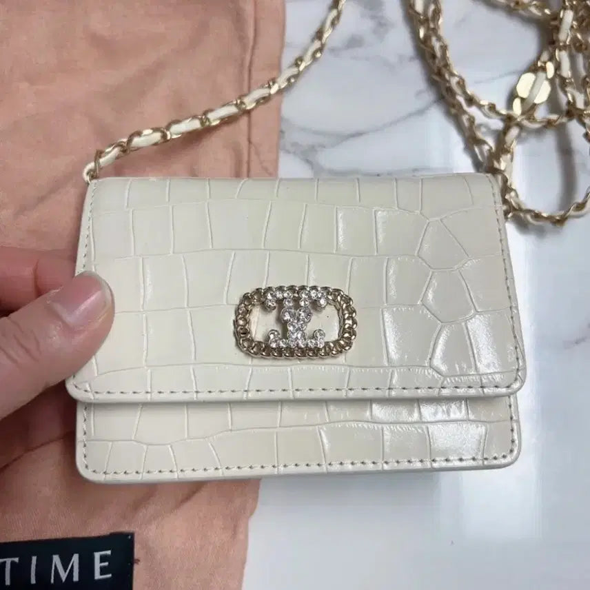 [BUNJANG] TIME Mini Crossbody Bag (Cowhide) / 타임 미니 크로스백 가방(소가죽) 새제품