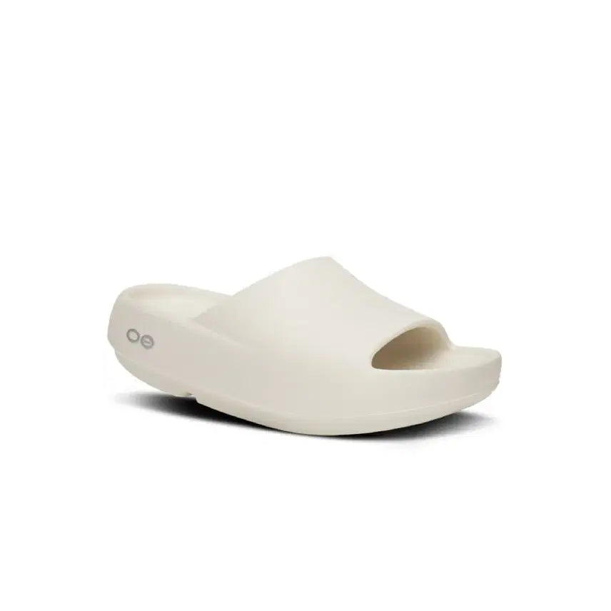 [BUNJANG] OOFOS OOahh Slide Sandals - Ivory (Unisex) / 우포스 OOahh + 아이보리 남여공용 슬라이드