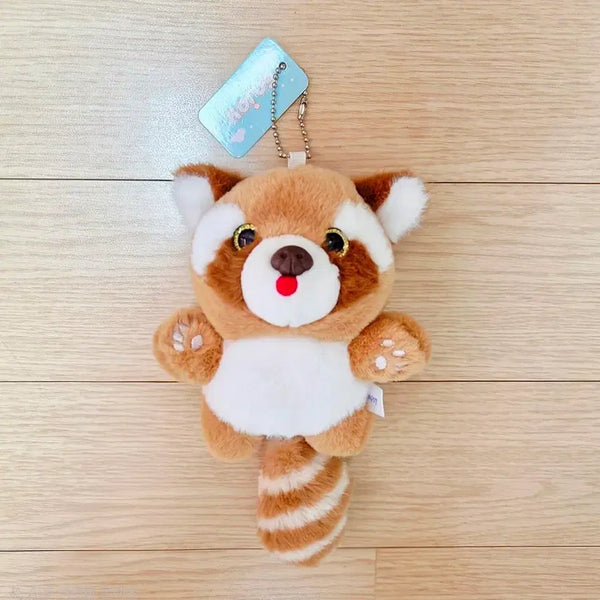 [BUNJANG] Red Panda Plush Keychain with Tail Accent / 레서판다 인형 키링 꼬리 포인트 키링 팝니다~