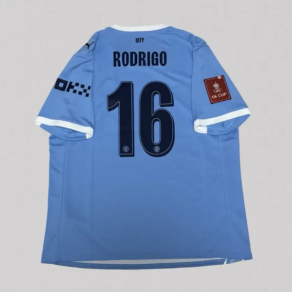[BUNJANG] Manchester City 2025-26 Home Rodri FA Cup Jersey (XL) / [해외 XL] 25-26 맨체스터 시티 홈 로드리 FA컵 유니폼