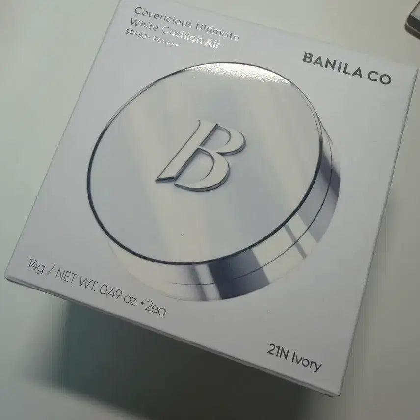 [BUNJANG] B. by BANILA Ultimate White Cushion SPF50+ PA+++ (21N Ivory) - Full Size + Refill / 바닐라코 얼티밋 화이트 쿠션  21N 아이보리 본품+리필
