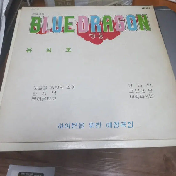 [BUNJANG] Yushimcho Jungdaegroup Blue Dragon LP / 유심초 중대그룹 청용 lp