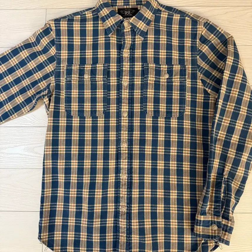 [BUNJANG] RRL Plaid Flannel Shirt Size S / RRL 더블알엘 체크 셔츠 S 사이즈