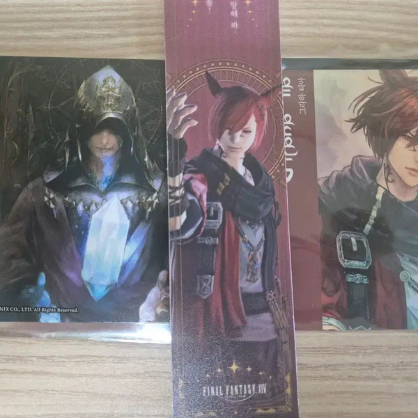 [BUNJANG] Final Fantasy XIV Graha Tia Coaster & Bookmark Set / 그라하티아 코스터+책갈피 파이널 판타지 14 파판14