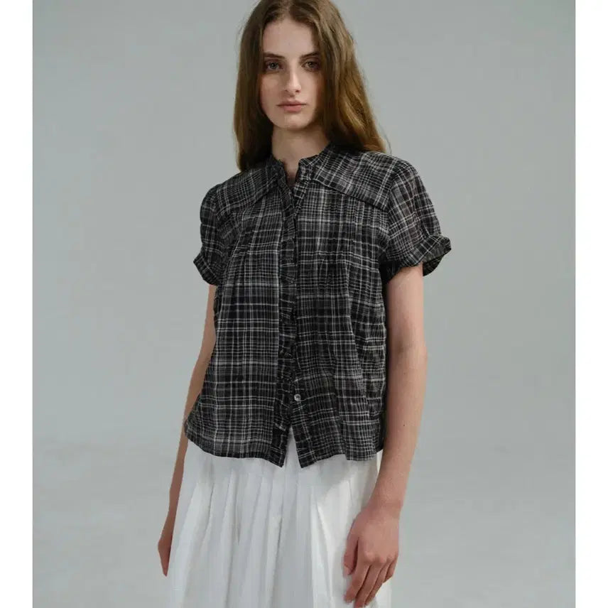 [BUNJANG] Auhhour Lace Cap Blouse / 아우브아워 레이스 캡 블라우스 lace cap blouse
