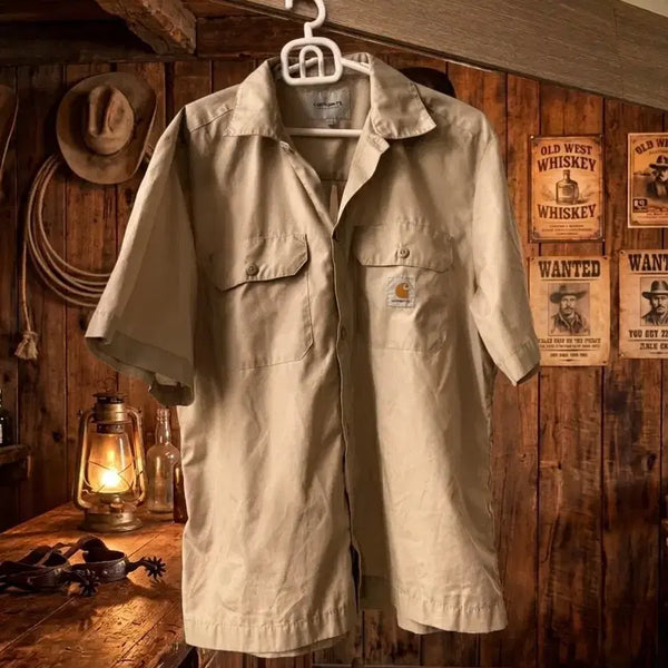 [BUNJANG] Carhartt WIP Craft Shirt Beige M (105) / 칼하트윕,칼하트WIP CRAFT SHIRT크래프트셔츠 베이지 M(105)
