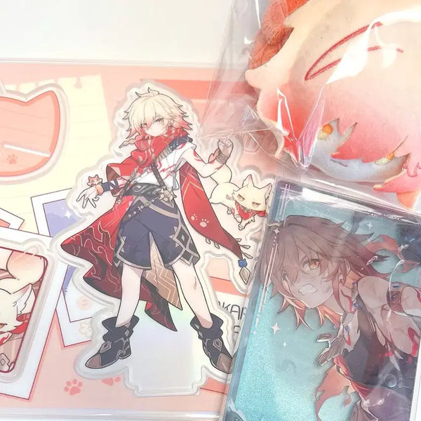 [BUNJANG] Honkai: Star Rail My Day Tiny Cat Acrylic Stand & Plush / 붕괴 스타레일 붕스 마이데이 타이니캣 고양이 아크릴 광추 쿠지 e상 인형 누이