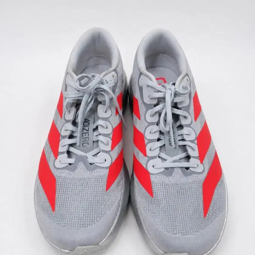 [BUNJANG] Adidas Adizero Running Shoes (Gray/Red) / 아디다스 아디제로 러닝화 그레이/레드