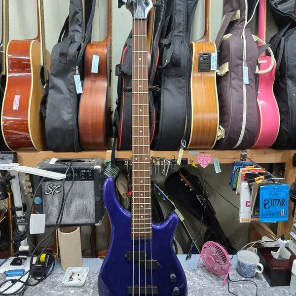 [BUNJANG] Carlo Robelli 4-String Bass Guitar Midnight Blue / 카를로 로벨리 4현 베이스 기타 Carlo Robelli Midnight Blue