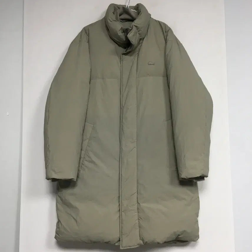 [BUNJANG] Lacoste Men's High-Neck Goose Long Padding / 라코스테 남성 하이넥 구스 롱패딩 100