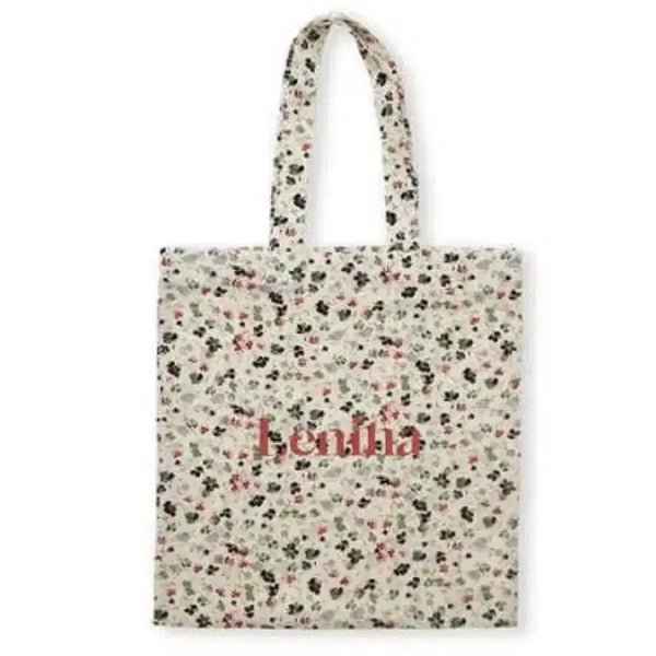 [BUNJANG] Lenina Flower Eco Bag - Ivory / 르니나 에코백 LENINA Flower Eco Bag_ivory