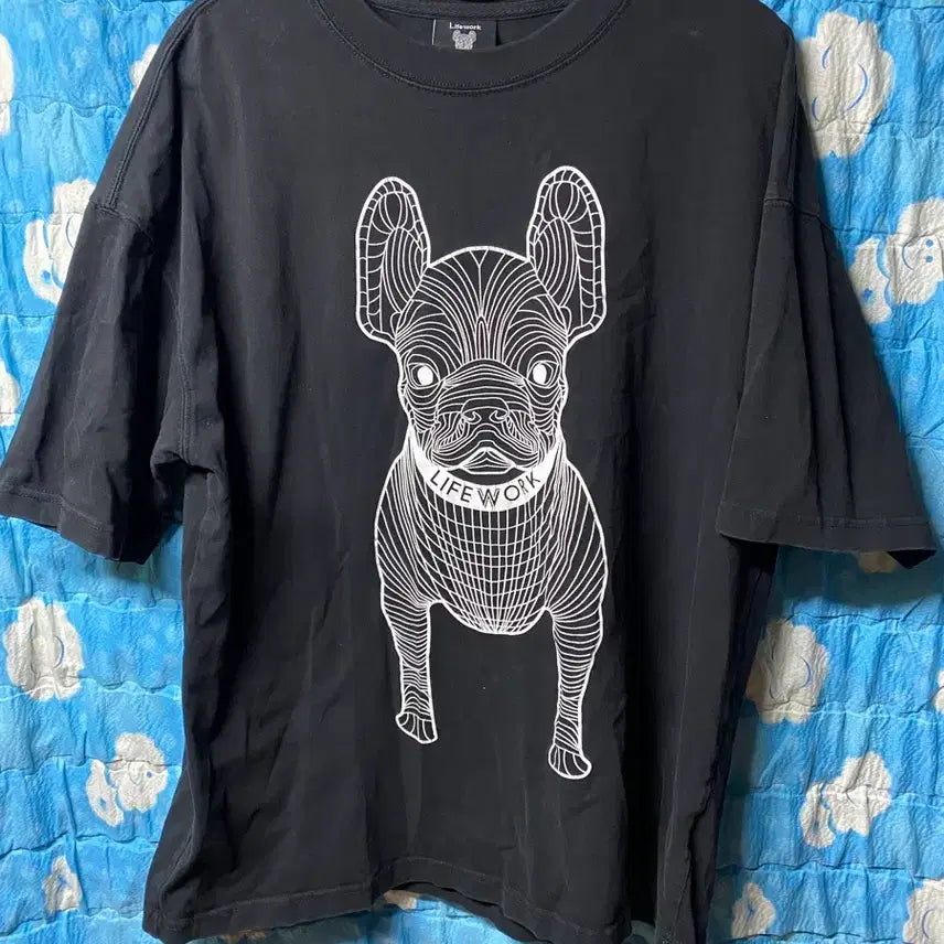 [BUNJANG] Lifework Short-Sleeve T-Shirt Size L / 라이프워크 반팔 티셔츠 사이즈 L