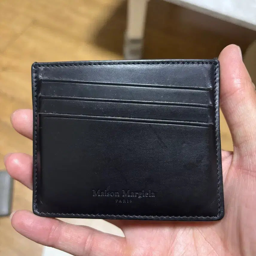 [BUNJANG] Maison Margiela Leather Card Holder Black / 메종 마르지엘라 카드지갑팝니다