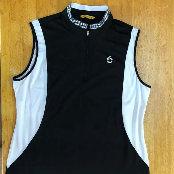[BUNJANG] Louis Castel Sleeveless Golf T-Shirt / 루이까스텔 민소매 골프티셔츠