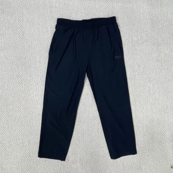 [BUNJANG] Fila Golf Men's Black Pants XL / 휠라 골프 바지 남성 블랙 XL