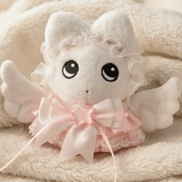 [BUNJANG] Angel 10cm Doll Clothes Set - Star Cat, Rabbit Ear / 엔젤 10cm인형 옷 세트, 천사 엔젤 별 고양이 토 끼 귀 인형 옷