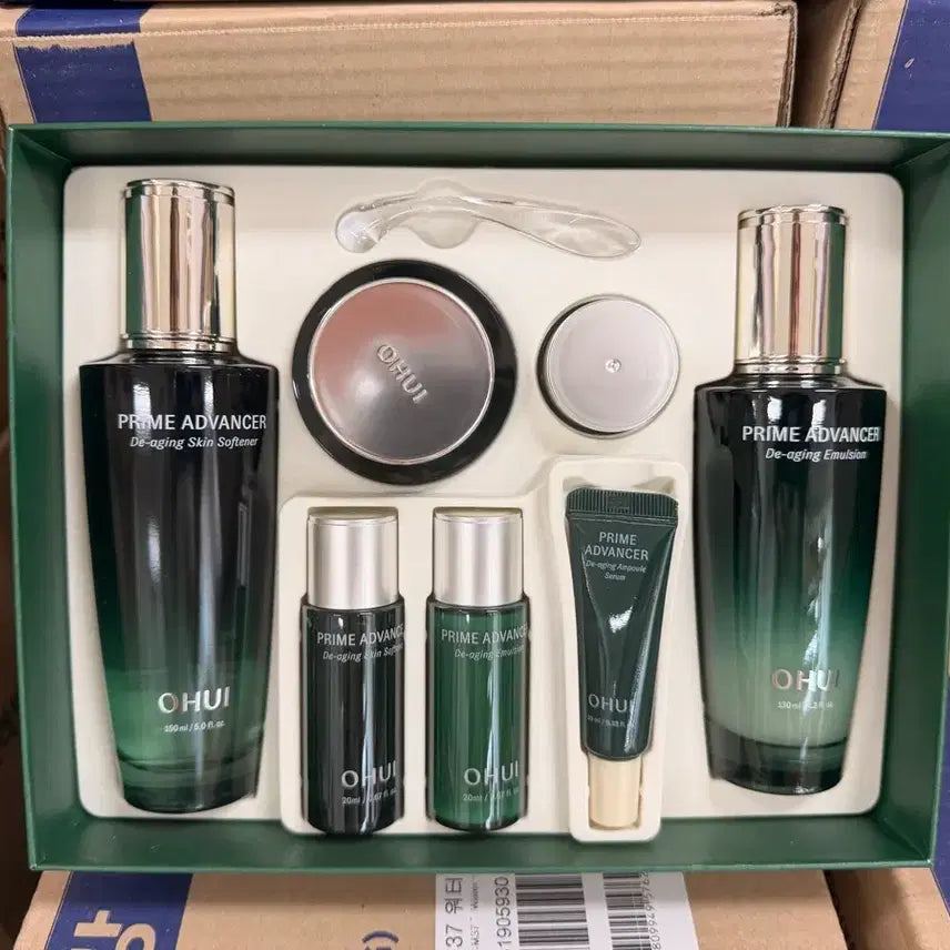 [BUNJANG] OHUI Prime Advancer De-aging 3종 Special Set / 오휘 프라임 어드밴서 디에이징 3종 스페셜 세트 새상품