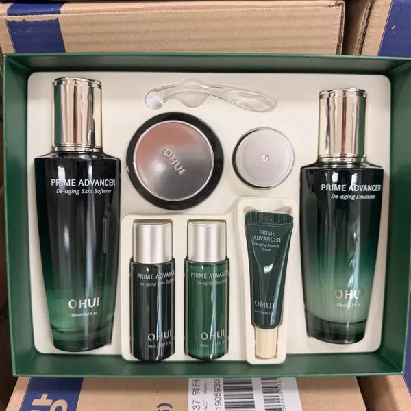 [BUNJANG] OHUI Prime Advancer De-aging 3종 Special Set / 오휘 프라임 어드밴서 디에이징 3종 스페셜 세트 새상품