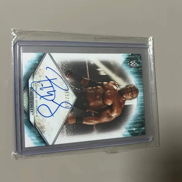 [BUNJANG] WWE Bobby Lashley Signed Card TOPPS / WWE 바비레쉴리 사인카드 TOPPS